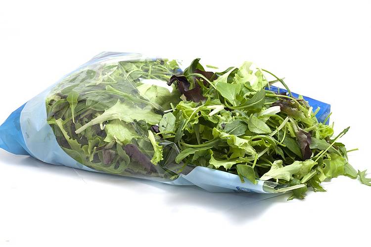 Salat aus der Tüte